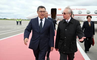 Садыр Жапаров посетил Москву с рабочим визитом