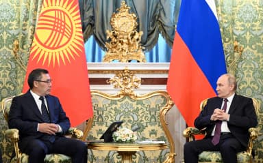 В Москве прошли переговоры Садыра Жапарова и Владимира Путина