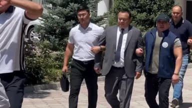 Мэра Токмока задержали во время совещания с Камчыбеком Ташиевым