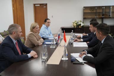 В Бишкеке прошла двухсторонняя встреча министров культуры КР и РФ